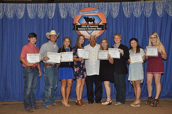 Guerra Family Scholarship Winners at 2017 All American